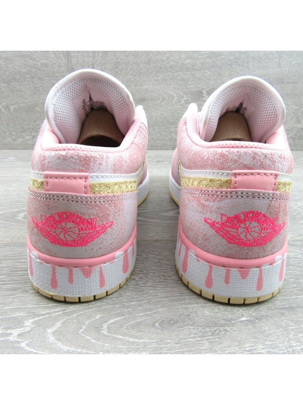 Air Jordan 1 Low Paint Drip GS Size 7Y / Womens 8.5 Sneakers NEW - Picture 8 of 16